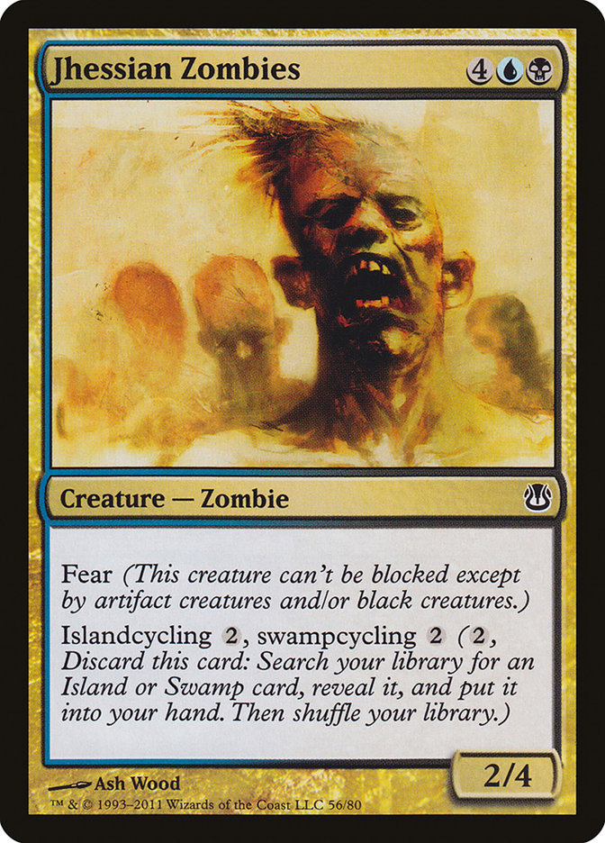 Jhessian Zombies 56/80 (Duel Decks: Ajani vs. Nicol Bolas)  | Good Games Modbury
