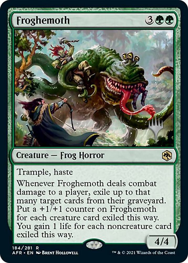 Froghemoth 184p/241 (Promo Pack: Adventures in the Forgotten Realms)  - Foil | Good Games Modbury