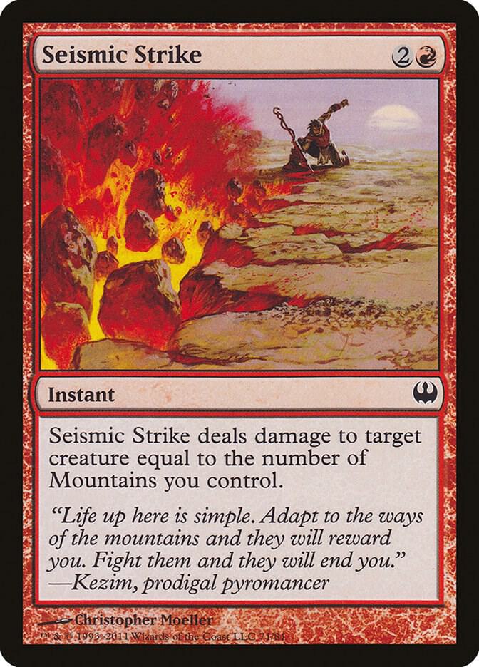 Seismic Strike 71/81 (Duel Decks: Knights vs. Dragons)  | Good Games Modbury