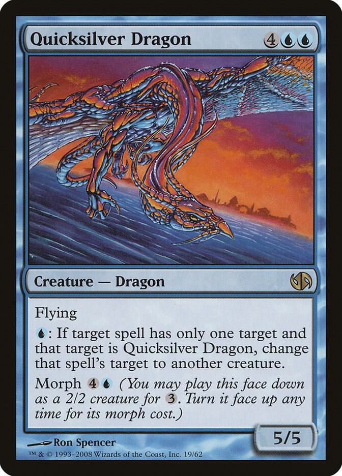Quicksilver Dragon 19/62 (Duel Decks: Jace vs. Chandra)  | Good Games Modbury