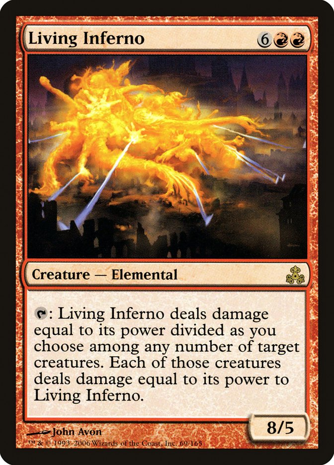 Living Inferno 69/165 (Guildpact)  | Good Games Modbury