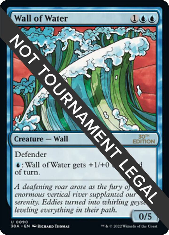 Wall of Water 90/594 (30th Anniversary Edition)  | Good Games Modbury