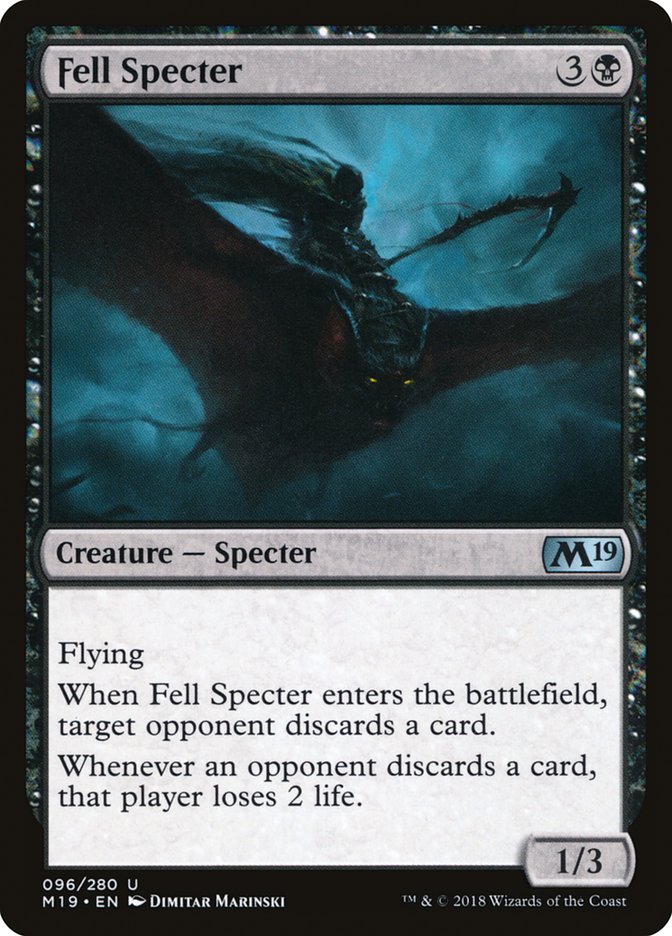 Fell Specter [Core Set 2019] | Good Games Modbury