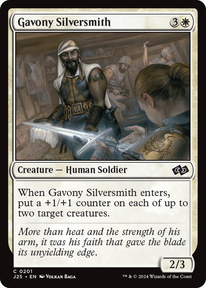 Gavony Silversmith 201/779 (Foundations Jumpstart)  | Good Games Modbury