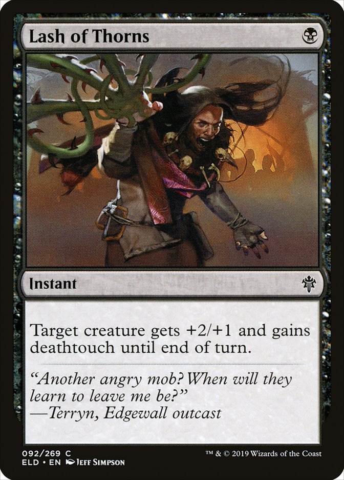 Lash of Thorns [Throne of Eldraine] | Good Games Modbury