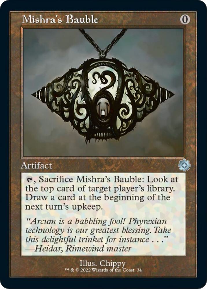 Mishras Bauble 34/63 (The Brothers' War: Retro Frame Artifacts)  - Foil | Good Games Modbury