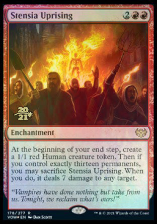 Stensia Uprising [Innistrad: Crimson Vow Prerelease Promos] | Good Games Modbury
