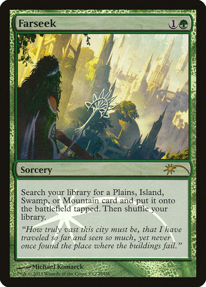 Farseek 3/12 (FNM Promos)  - Foil | Good Games Modbury