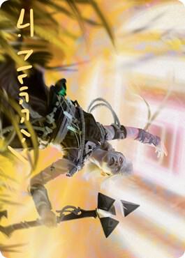 Kor Celebrant Art Card Gold Stamped Signature 41 (Art Series: Zendikar Rising)  | Good Games Modbury