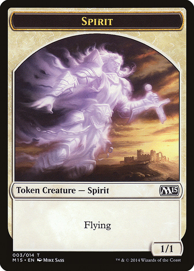 Spirit Token [Magic 2015 Tokens] | Good Games Modbury