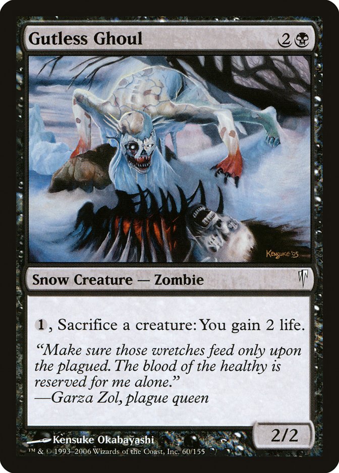 Gutless Ghoul 60/155 (Coldsnap)  - Foil | Good Games Modbury