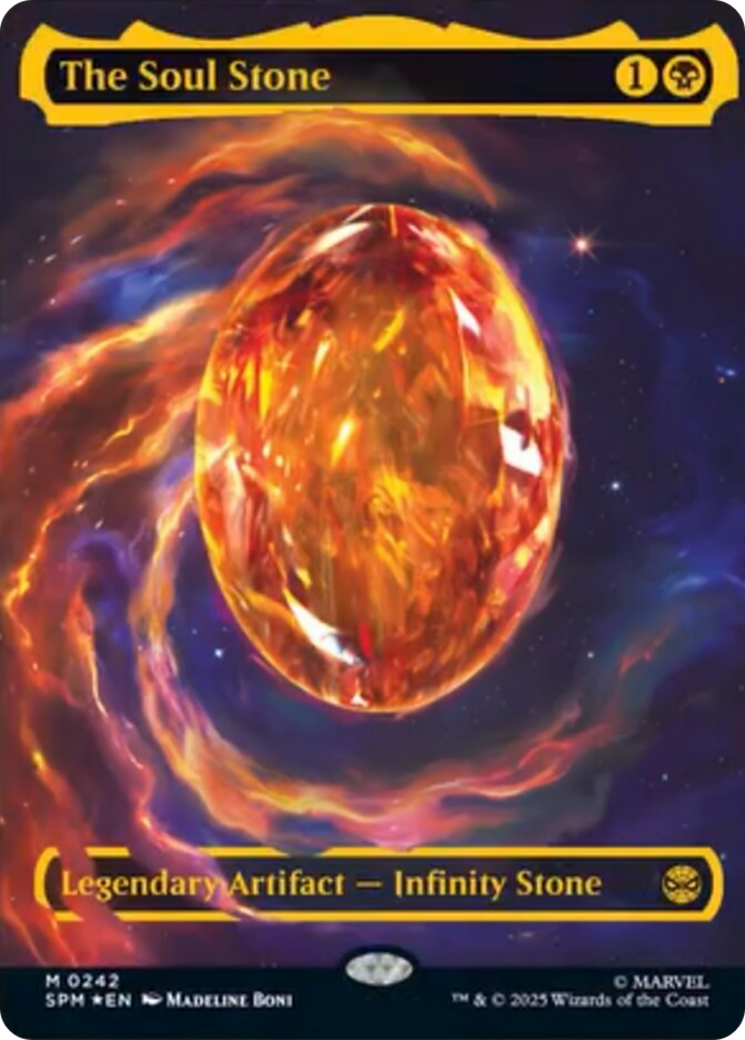 The Soul Stone (Cosmic Foil) [Marvel's Spider-Man] | Good Games Modbury