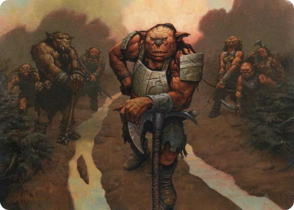 Hobgoblin Bandit Lord Art Card 30 (Art Series: Adventures in the Forgotten Realms)  | Good Games Modbury