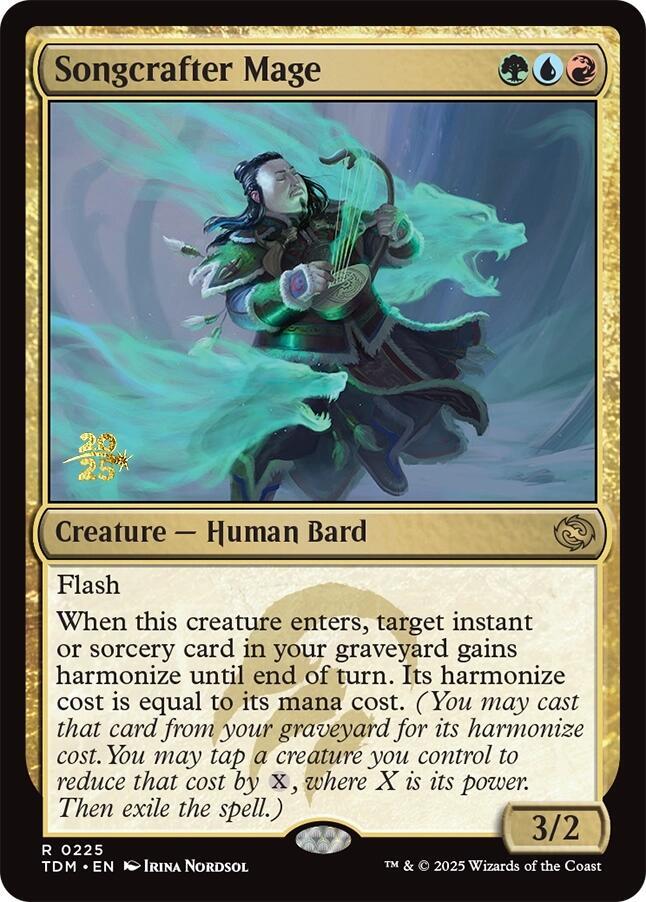 Songcrafter Mage 225s/166 (Prerelease Cards)  - Foil | Good Games Modbury