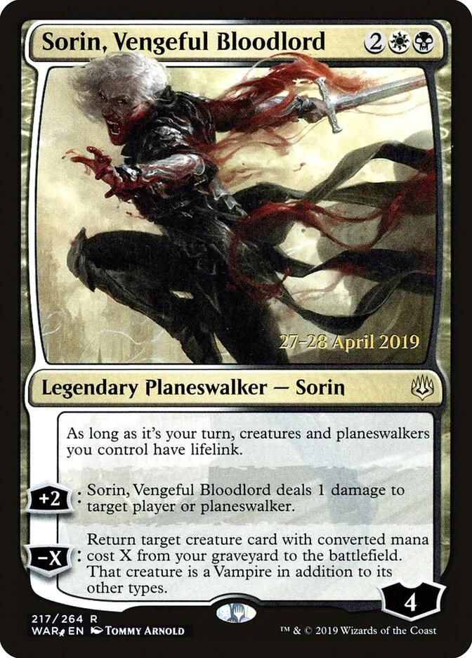 Sorin Vengeful Bloodlord 217s/176 (Prerelease Cards)  - Foil | Good Games Modbury
