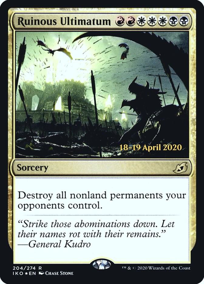 Ruinous Ultimatum 204s/137 (Prerelease Cards)  - Foil | Good Games Modbury