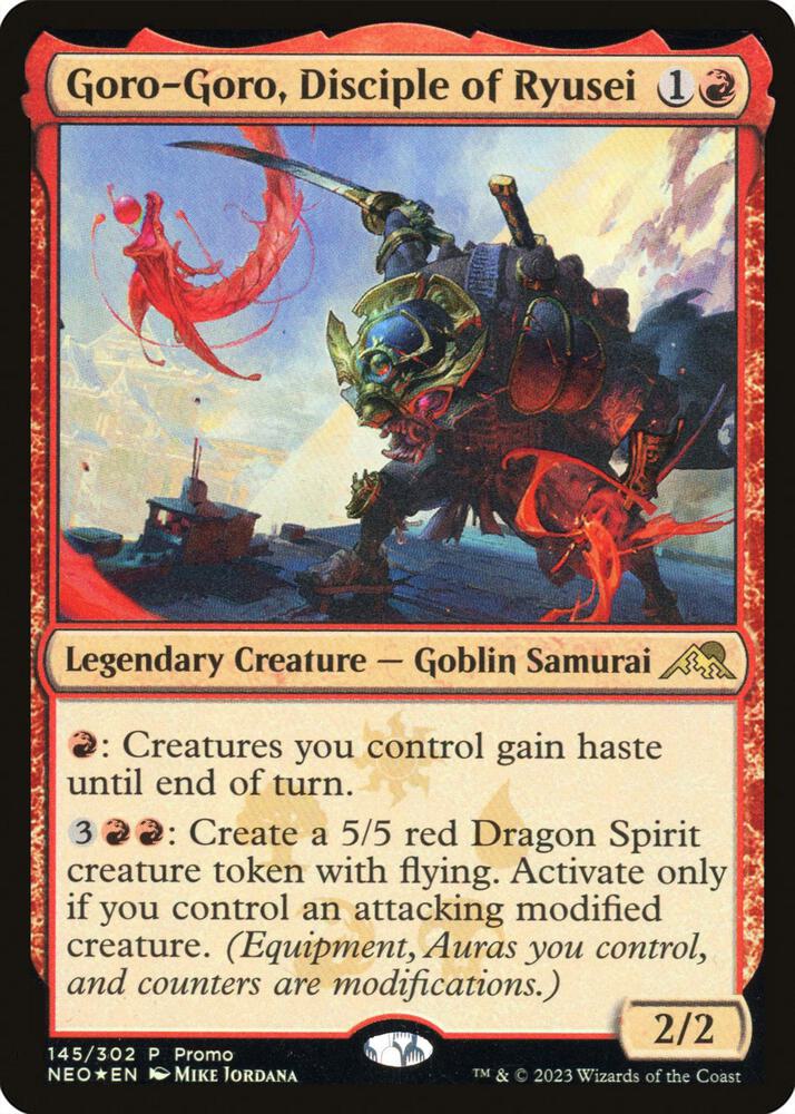 Goro Goro Disciple of Ryusei 145★/157 (Media Promos)  - Foil | Good Games Modbury