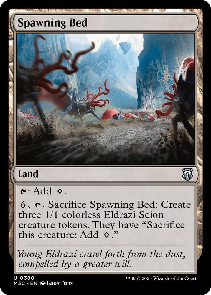 Spawning Bed 380 (Commander: Modern Horizons 3)  - Ripple Foil | Good Games Modbury