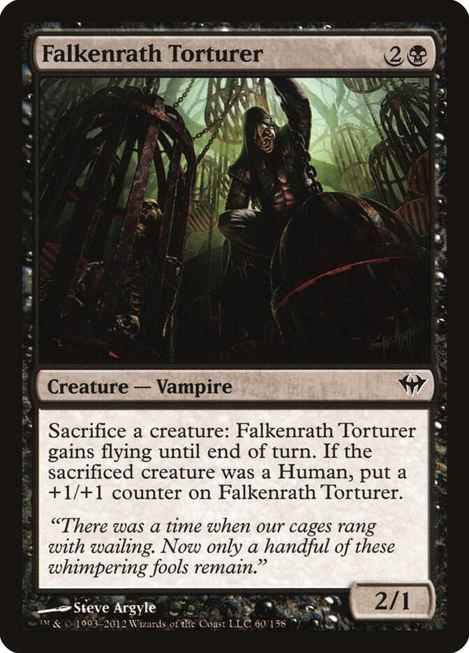 Falkenrath Torturer 60/158 (Dark Ascension)  - Foil | Good Games Modbury