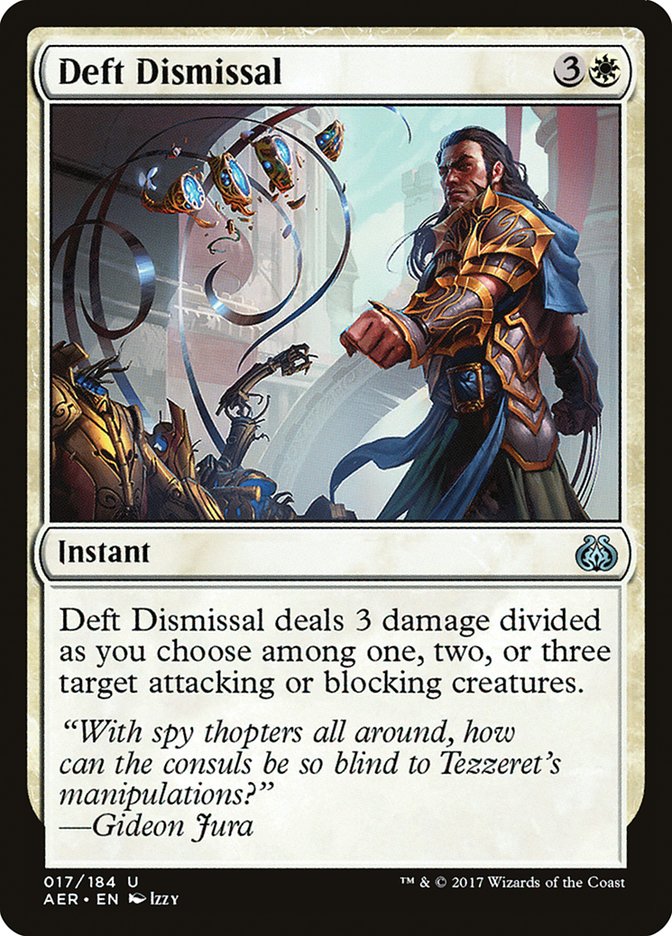 Deft Dismissal 17/184 (Aether Revolt)  | Good Games Modbury