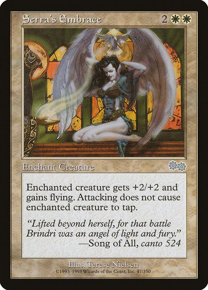 Serra's Embrace 47/350 (Urza's Saga)  | Good Games Modbury