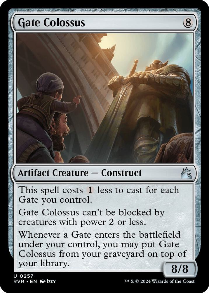 Gate Colossus 257/291 (Ravnica Remastered)  - Foil | Good Games Modbury