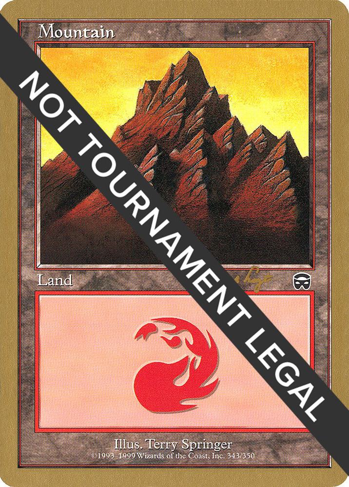 Mountain 343 2001 Tom van de Logt MMQ tvdl343b/138 (World Championship Decks)  | Good Games Modbury