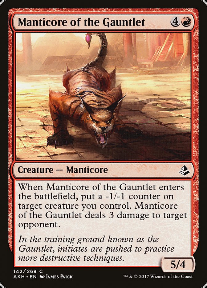 Manticore of the Gauntlet [Amonkhet] | Good Games Modbury