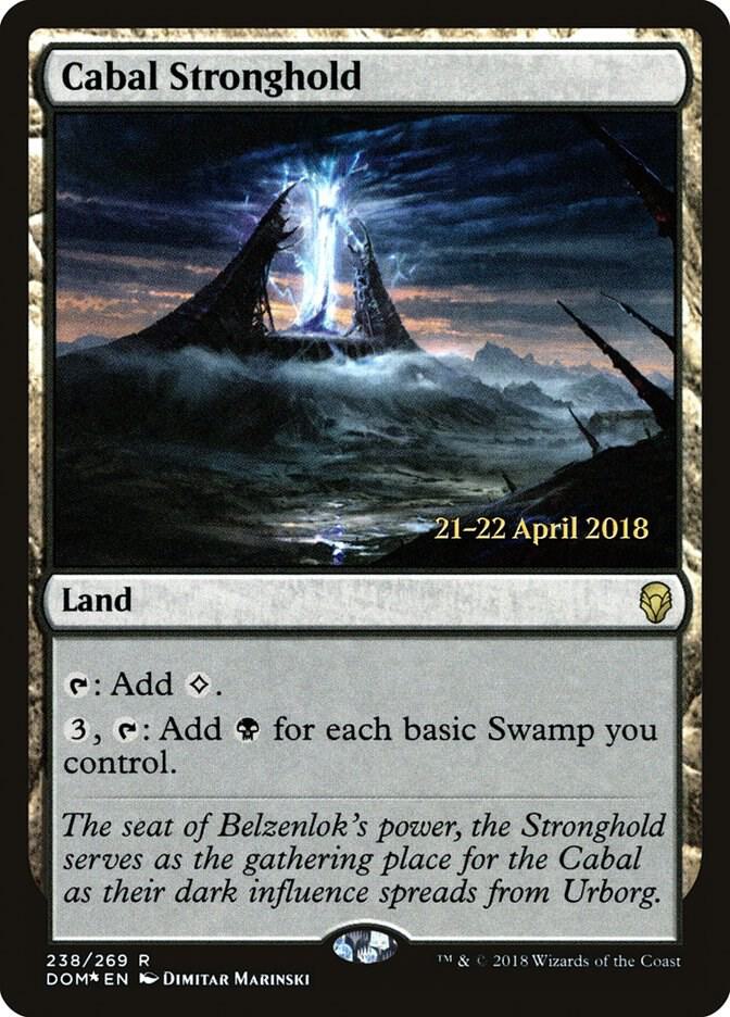 Cabal Stronghold 238s/118 (Prerelease Cards)  - Foil | Good Games Modbury