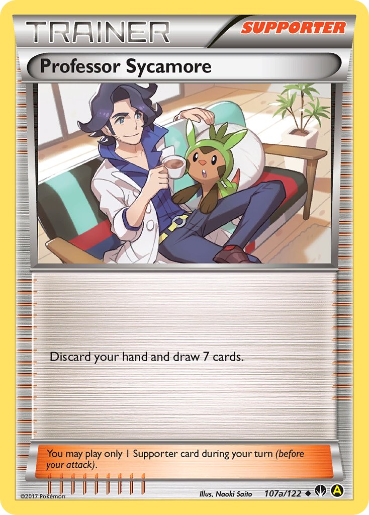 Professor Sycamore (107a/122) [Alternate Art Promos] | Good Games Modbury