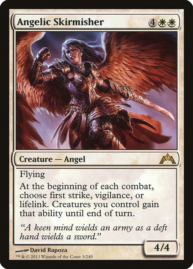 Angelic Skirmisher 3/249 (Gatecrash)  | Good Games Modbury
