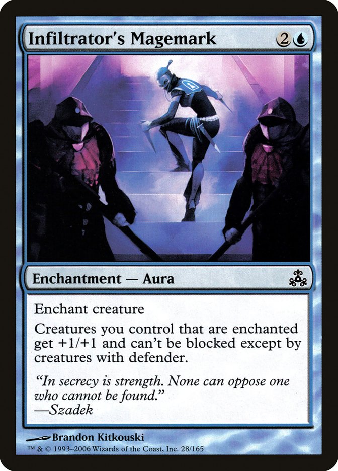 Infiltrator's Magemark 28/165 (Guildpact)  - Foil | Good Games Modbury
