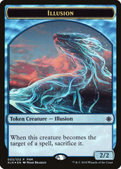 Illusion // Saproling Double-Sided Token [Friday Night Magic 2018] | Good Games Modbury