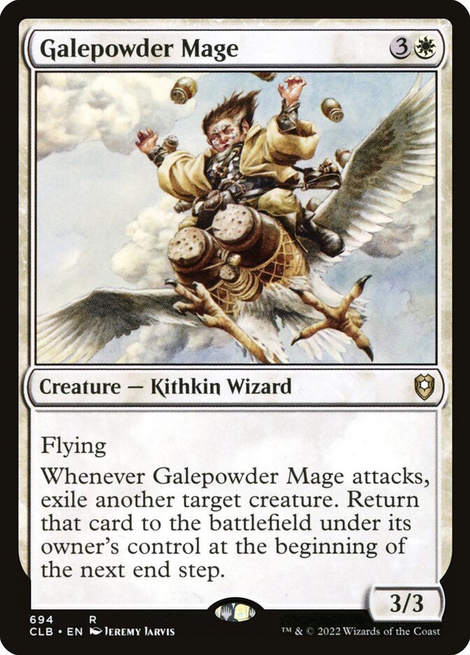 Galepowder Mage 694/361 (Commander Legends: Battle for Baldur's Gate)  | Good Games Modbury