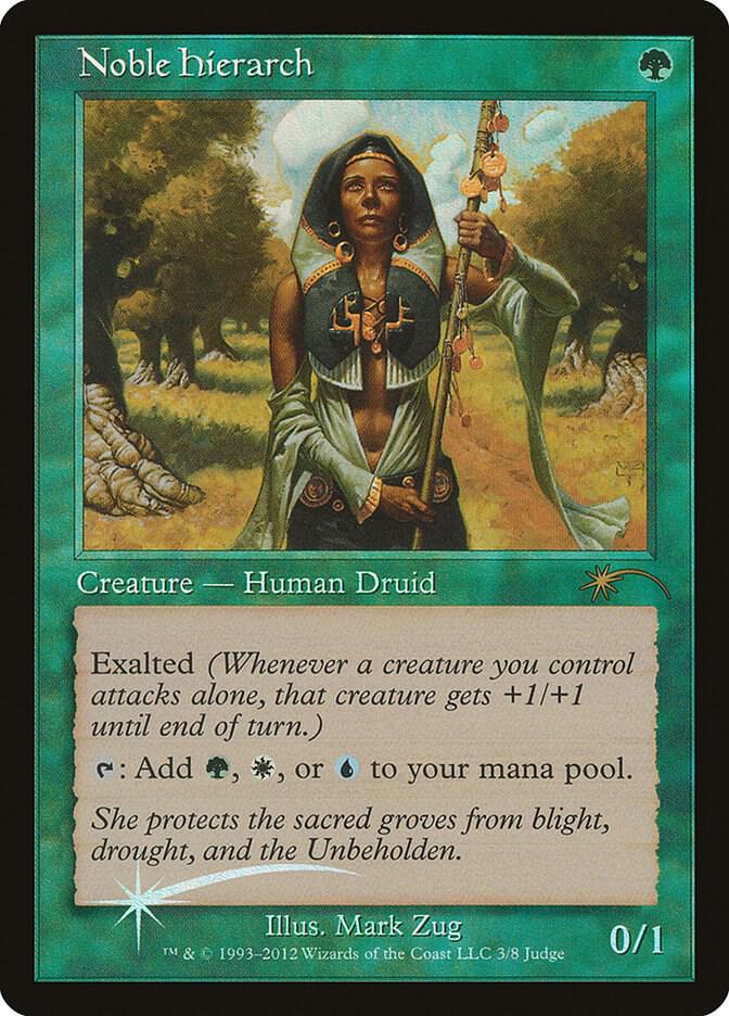 Noble Hierarch 3/8 (Judge Promos)  - Retro Foil | Good Games Modbury