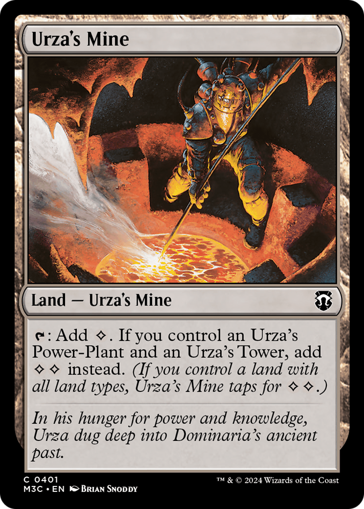 Urza's Mine (Ripple Foil) [Modern Horizons 3 Commander] | Good Games Modbury