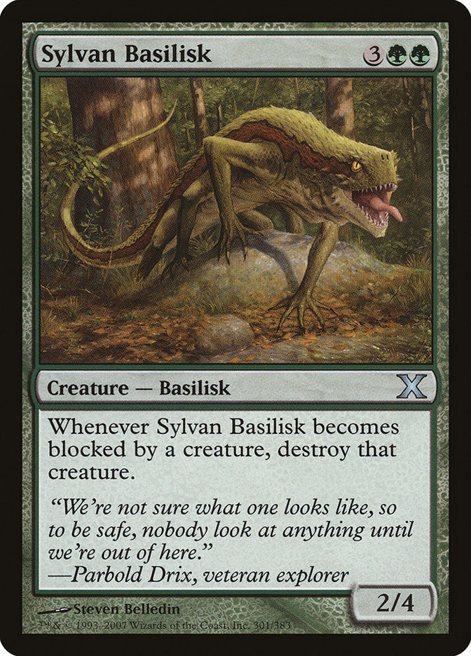 Sylvan Basilisk [Tenth Edition] | Good Games Modbury