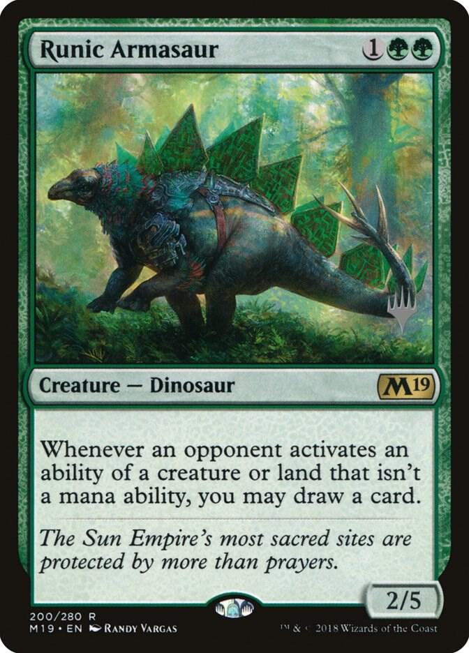 Runic Armasaur 200p/95 (Promo Pack: Ikoria)  | Good Games Modbury