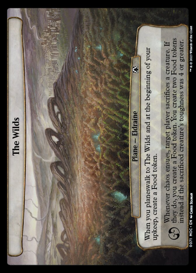 The Wilds 71/79 (Planechase: March of the Machine)  | Good Games Modbury