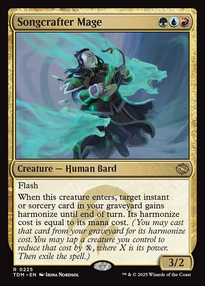 Songcrafter Mage 225/291 (Tarkir: Dragonstorm)  - Foil | Good Games Modbury