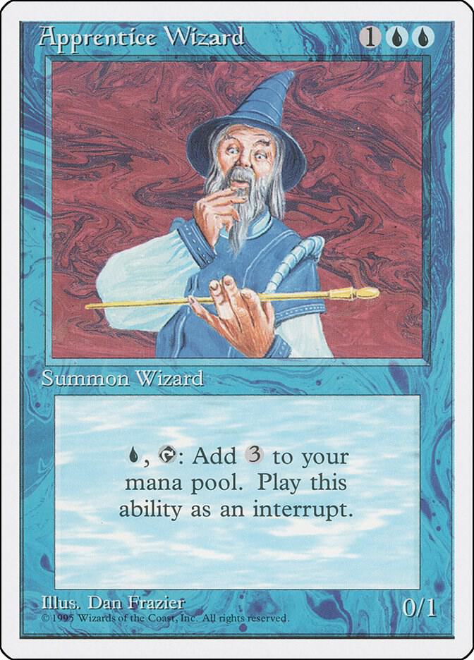 Apprentice Wizard 61/378 (Fourth Edition)  | Good Games Modbury