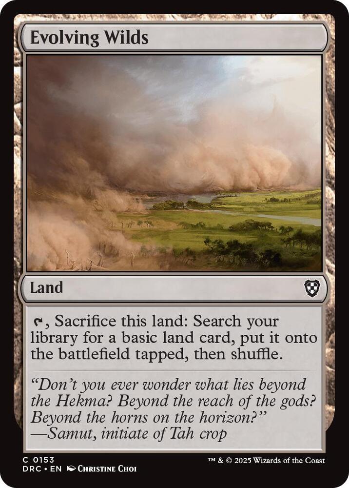 Evolving Wilds 0153 153 (Commander: Aetherdrift)  | Good Games Modbury