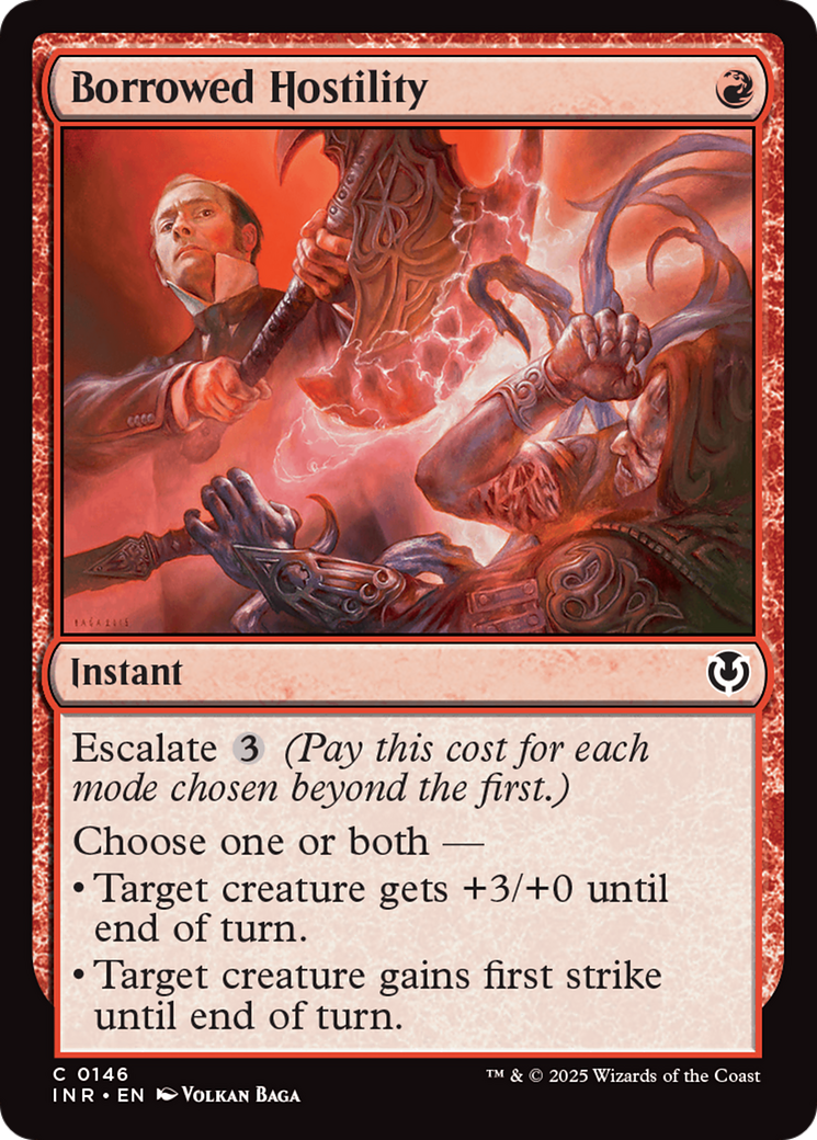 Borrowed Hostility [Innistrad Remastered] | Good Games Modbury