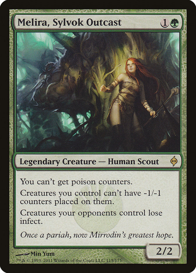 Melira Sylvok Outcast 115 (New Phyrexia)  | Good Games Modbury