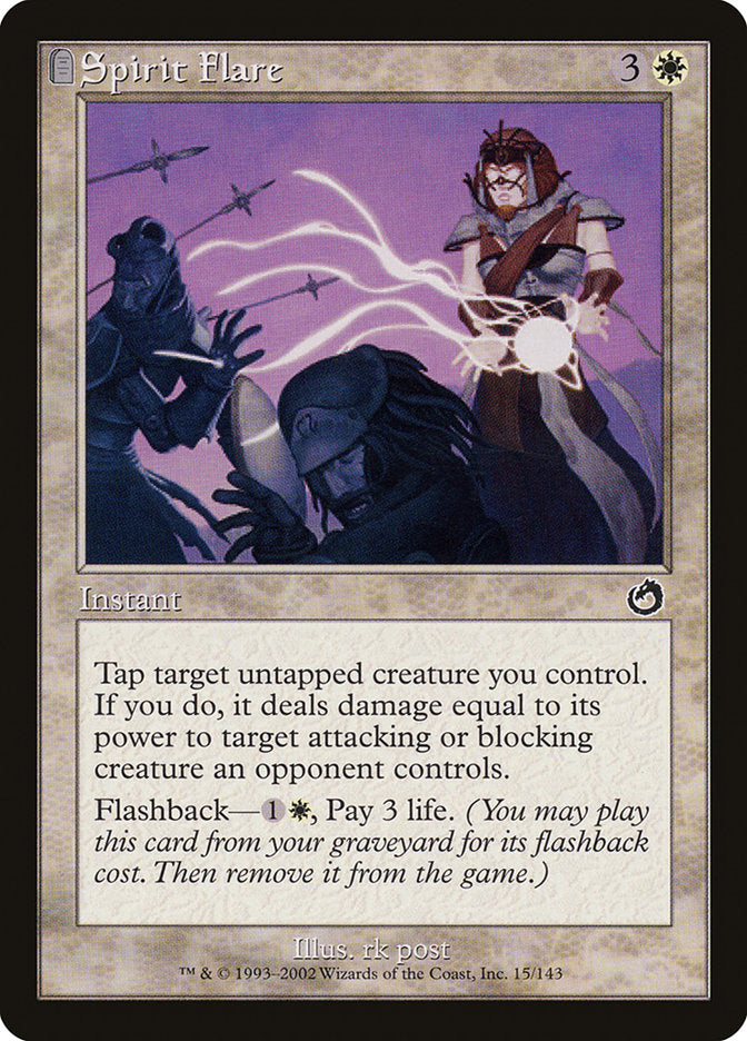 Spirit Flare 15/143 (Torment)  - Foil | Good Games Modbury
