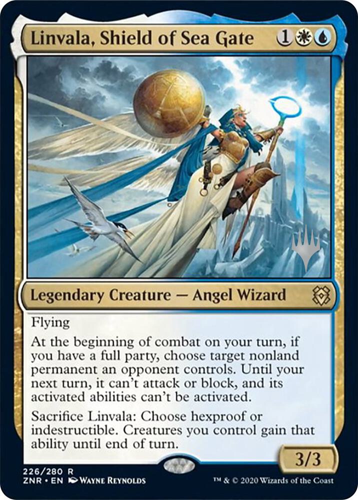 Linvala Shield of Sea Gate 226p/169 (Promo Pack: Zendikar Rising)  - Foil | Good Games Modbury