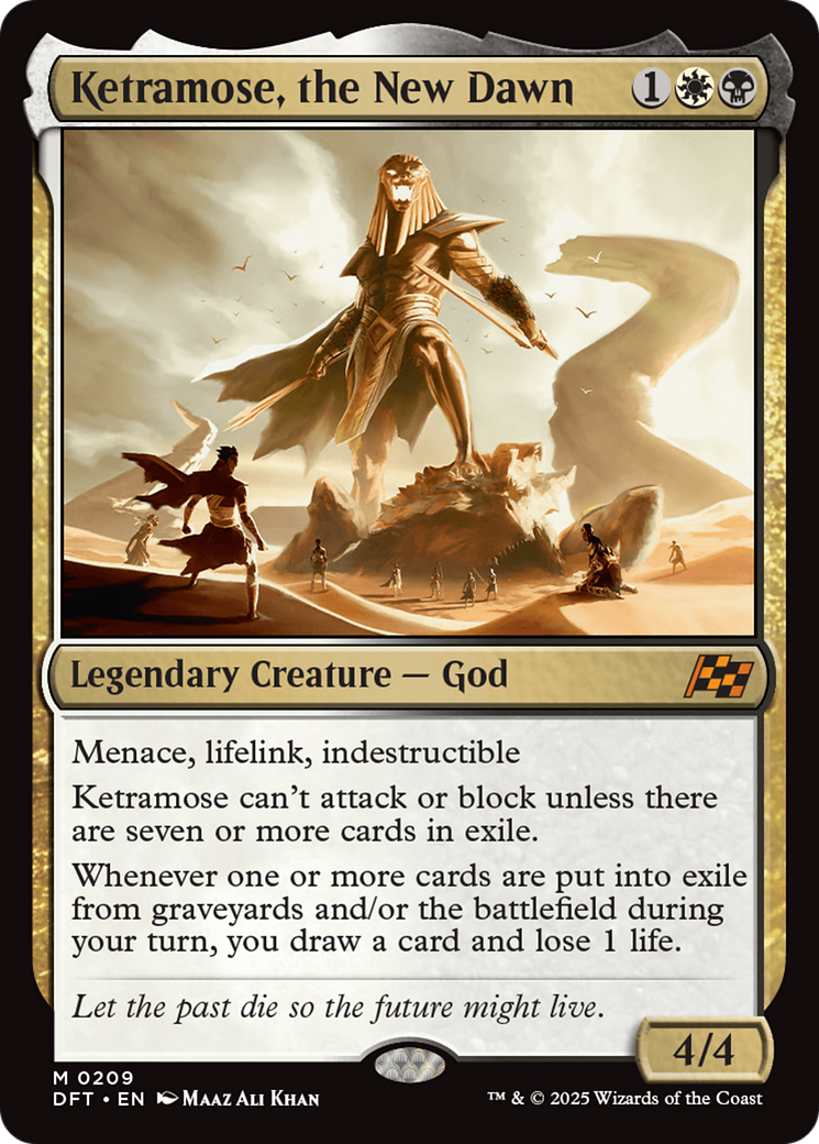 Ketramose, the New Dawn [Aetherdrift] | Good Games Modbury