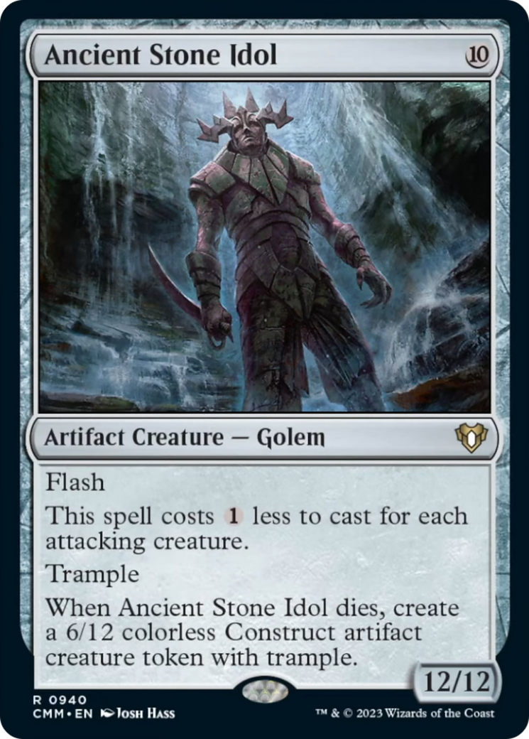 Ancient Stone Idol [Commander Masters] | Good Games Modbury