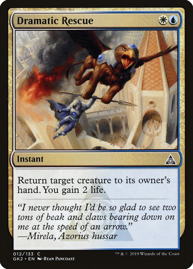 Dramatic Rescue [Ravnica Allegiance Guild Kit] | Good Games Modbury