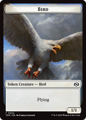 Spider // Bird Double-Sided Token [Tarkir: Dragonstorm Commander Tokens] | Good Games Modbury